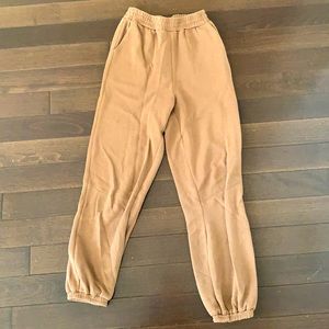 Brown Sweatpants from Shein. Size XS.